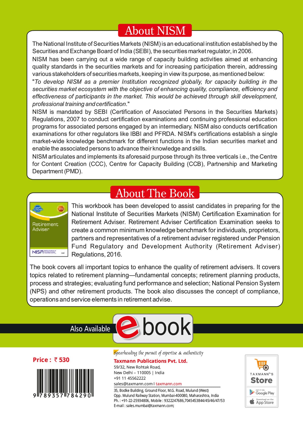 NISM Retirement Adviser Workbook - Image 3