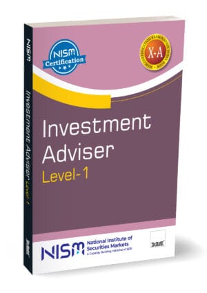 NISM Investment Advisor Level 1 Workbook Front Cover