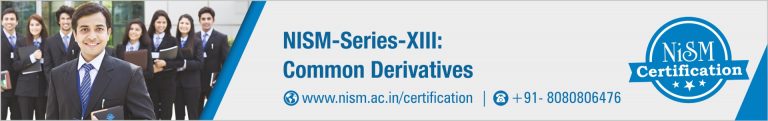 NISM Series XIII Common Derivatives Certification Examination