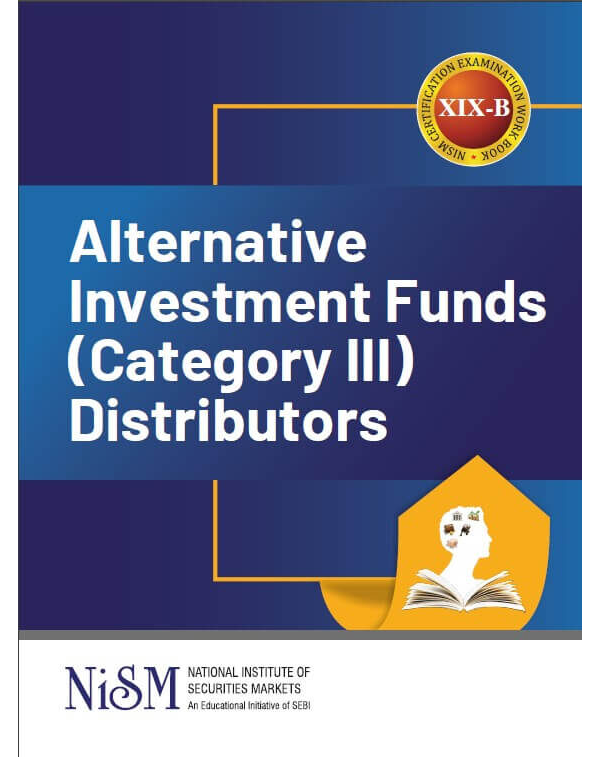 NISM Series XIXB Alternative Investment Funds (AIF) Category III Distributors Workbook Free PDF Download